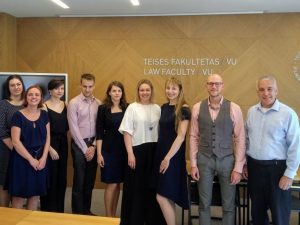 Group of scholars from Vilnius University