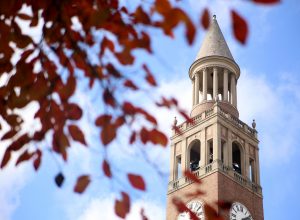 Fall view of the bell tower