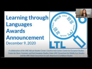 Learning Through Language Symposium Title Slide