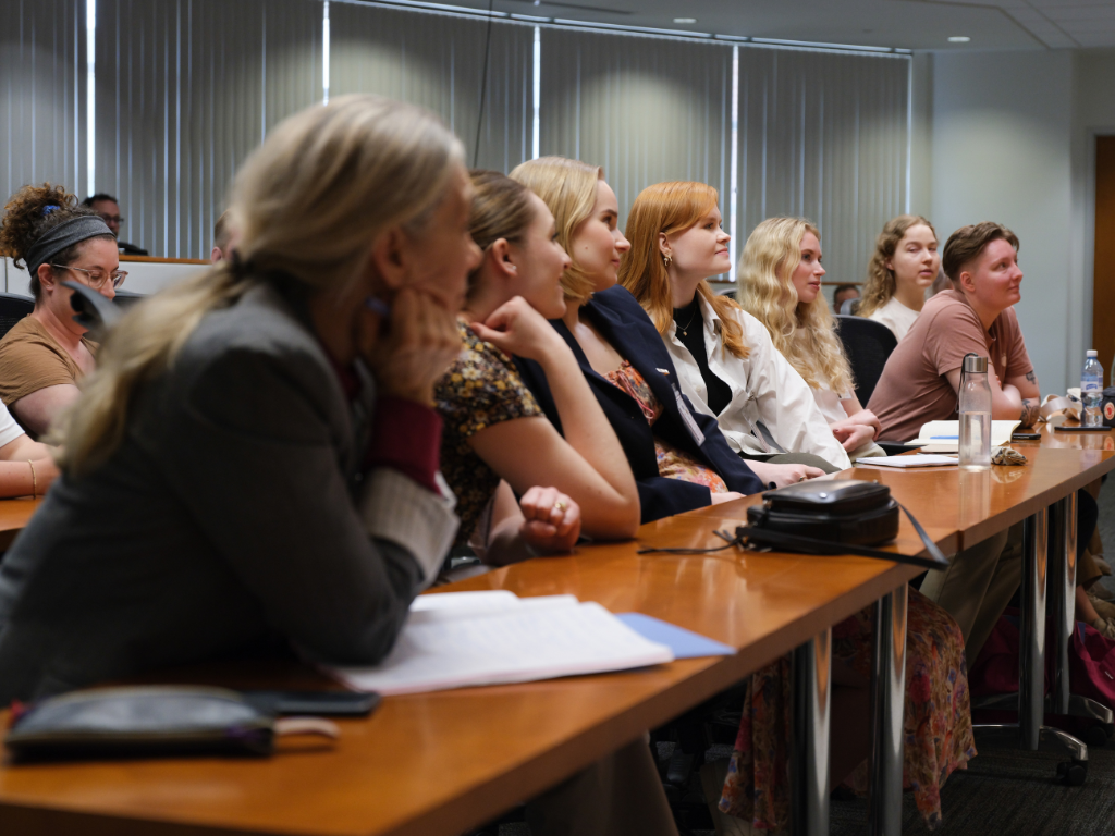 Students participate in the UNC-Chapel Hill-University of Helsinki exchange program on women in global security.